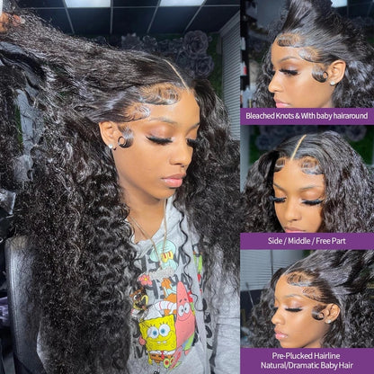 13x6 Hd Lace Frontal Wig -Deep Wave Human Hair Wig