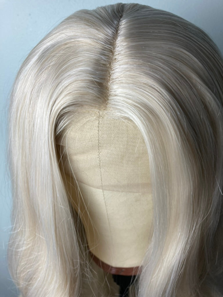 Lace Front Wig-Blonde Wavy Wig