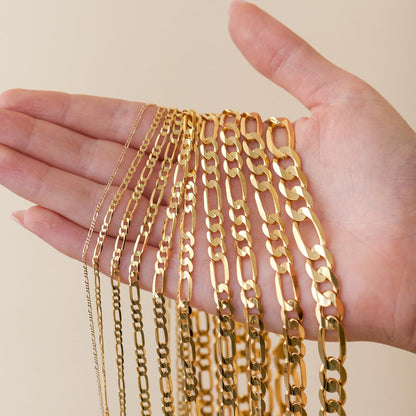 14K Yellow Gold 2.5MM Solid Figaro Link Chain NecklacesGold Jewelry,Mens JewelryWomens Jewelry,Fine Jewelry,Fashion Jewelry14K Gold Jewelry,Jewelry GiftsHoliday Gifts,Mothers Day Gifts,Fathers Day Gifts,Gifts for MomGifts for Dad,Gifts for Her,Gifts for Him,Fancy Jewelry