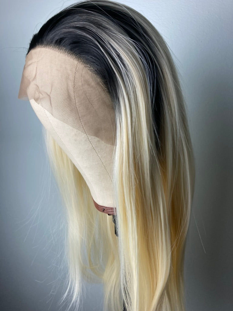 blonde hair looks,blonde hair dark roots straight long hair,long straight blonde hair with dark roots,long straight blonde hairstyles,blonde hairstyles for black women,blonde wigs for white women,blonde wigs with dark roots,13x4 blonde hair dark roots straight ,curly blonde wig,human hair blonde wigs,ombre blonde wig,ombre blonde hair dark roots straight,blonde hair color ideas for short hair,Synthetic Fiber Wigs,long blonde hair