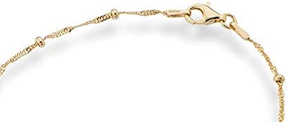 18K Gold Over 925 Sterling Silver Necklace for Women