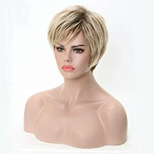 Short Bob Ombre Blonde Wigs