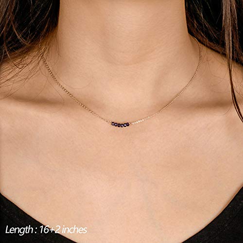 Turandoss Dainty Layering Pearls Necklace