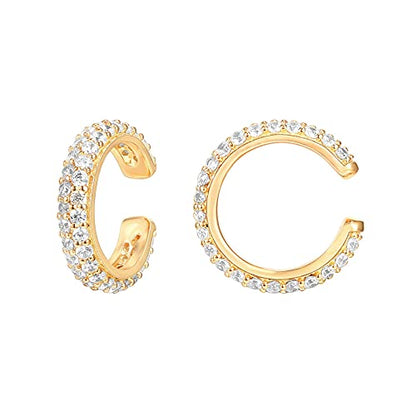 14K REAL GOLD PLATED JEWELRY 14K Gold Plated Cubic Zirconia Sparkling  Premium cubic zirconia stones 925 sterling silver 14K Gold Plated