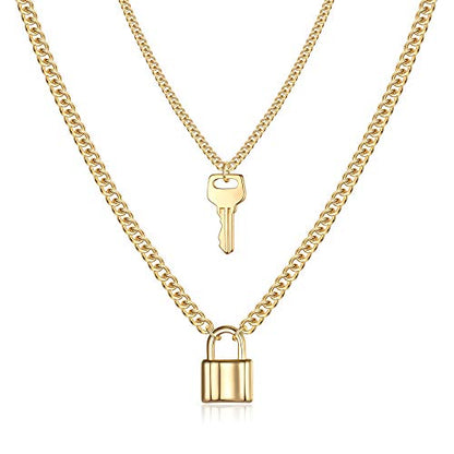 Turandoss Dainty Layering Pearls Necklace