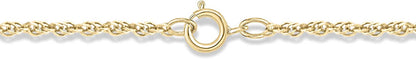 10Karat Yellow , Rose or White Gold Infinity Diamond Necklace For Women