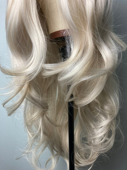 Lace Front Wig-Blonde Wavy Wig