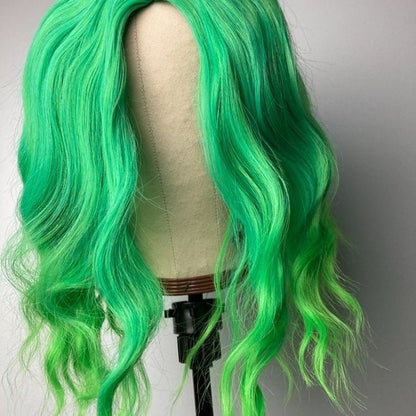 Billie Eilish Green Hair Wigs