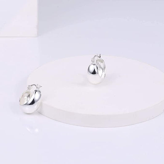 925 Sterling Silver Hoop Earrings