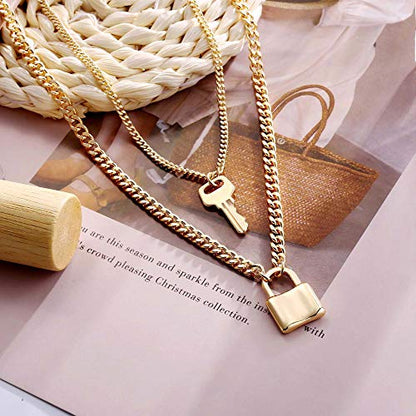 Turandoss Dainty Layering Pearls Necklace