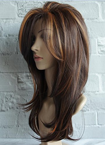 Long Layered Shoulder Length wig