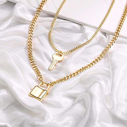 Turandoss Dainty Layering Pearls Necklace