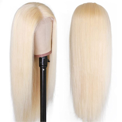 Blonde 613 Silky Straight Human Hair Brazilian Virgin Hair Extensions