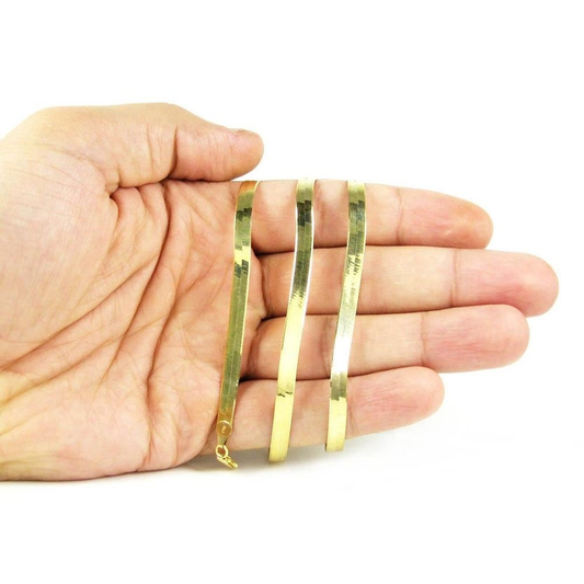 14K Yellow Genuine Gold 5mm Chain For Women Men 
