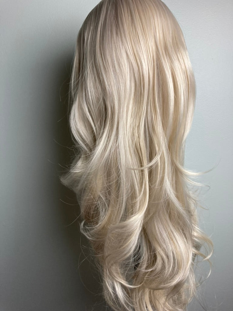 Lace Front Wig-Blonde Wavy Wig