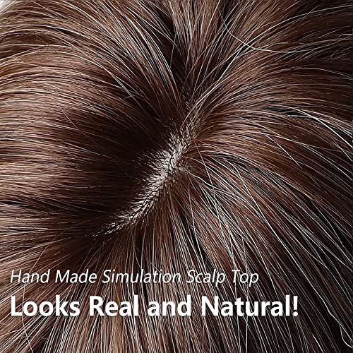 Full Layered Long Blonde Wigs with Bangs  for Women