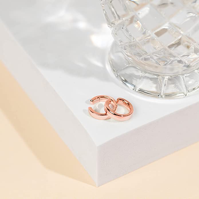 14K Yellow Gold Ear Cuff Earrings-Women's Jewelry