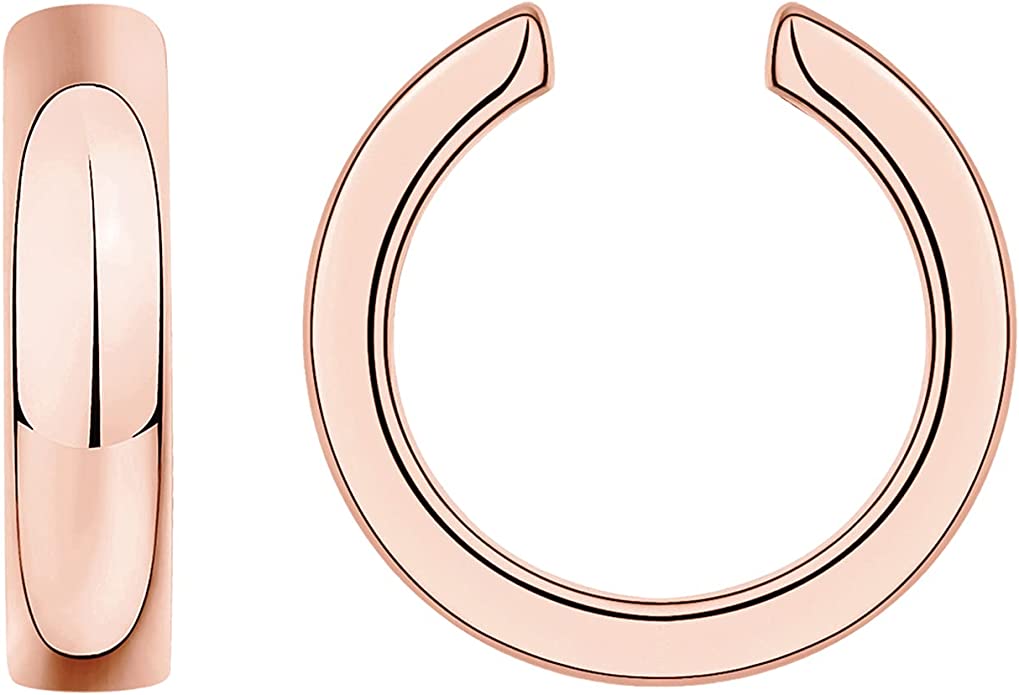 14K Yellow Gold Ear Cuff Earrings-Women's Jewelry