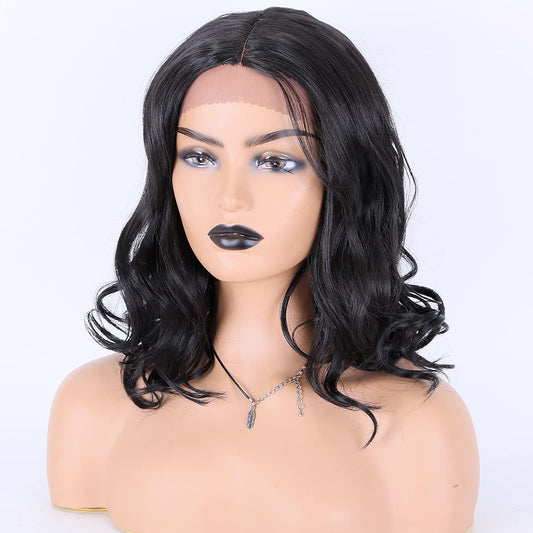 middle part curly hair wig,middle part layered hair black women wig,lace front wigs straight hair middle part,middle part black wig with curls,short middle part hairstyles,short bob haircuts with layers,frontal wig hairstyles,wigs,wigs for white women,Jet black hair wigs,Lace front wigs ,Short bob hairstyle for women,short bob hairstyles thin fine hair,bob hairstyles for black women