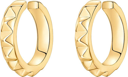 14K Gold Clip On Earrings
