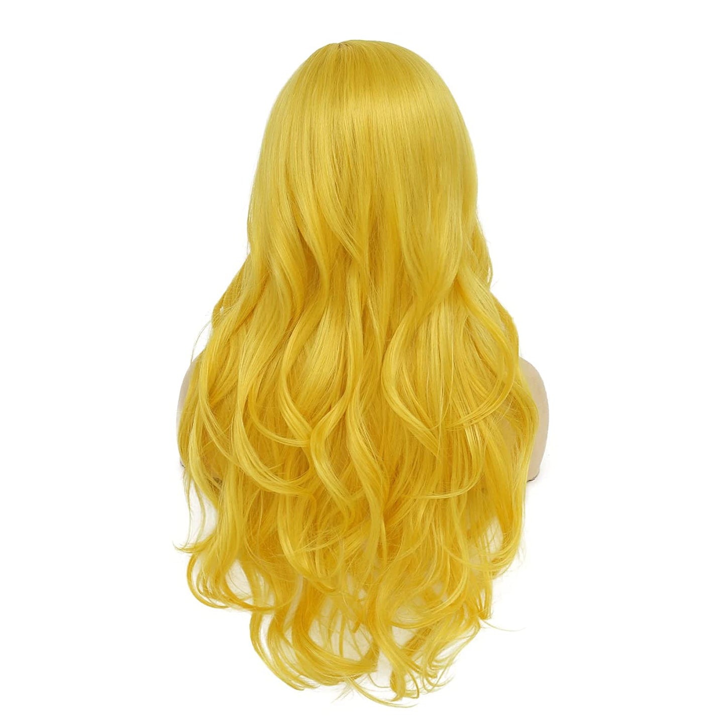 Long Curly Wavy Side Part Hair Wigs for Women