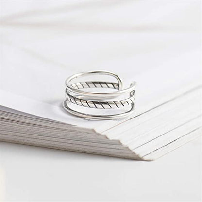 925 Sterling Silver Open Ring for Women