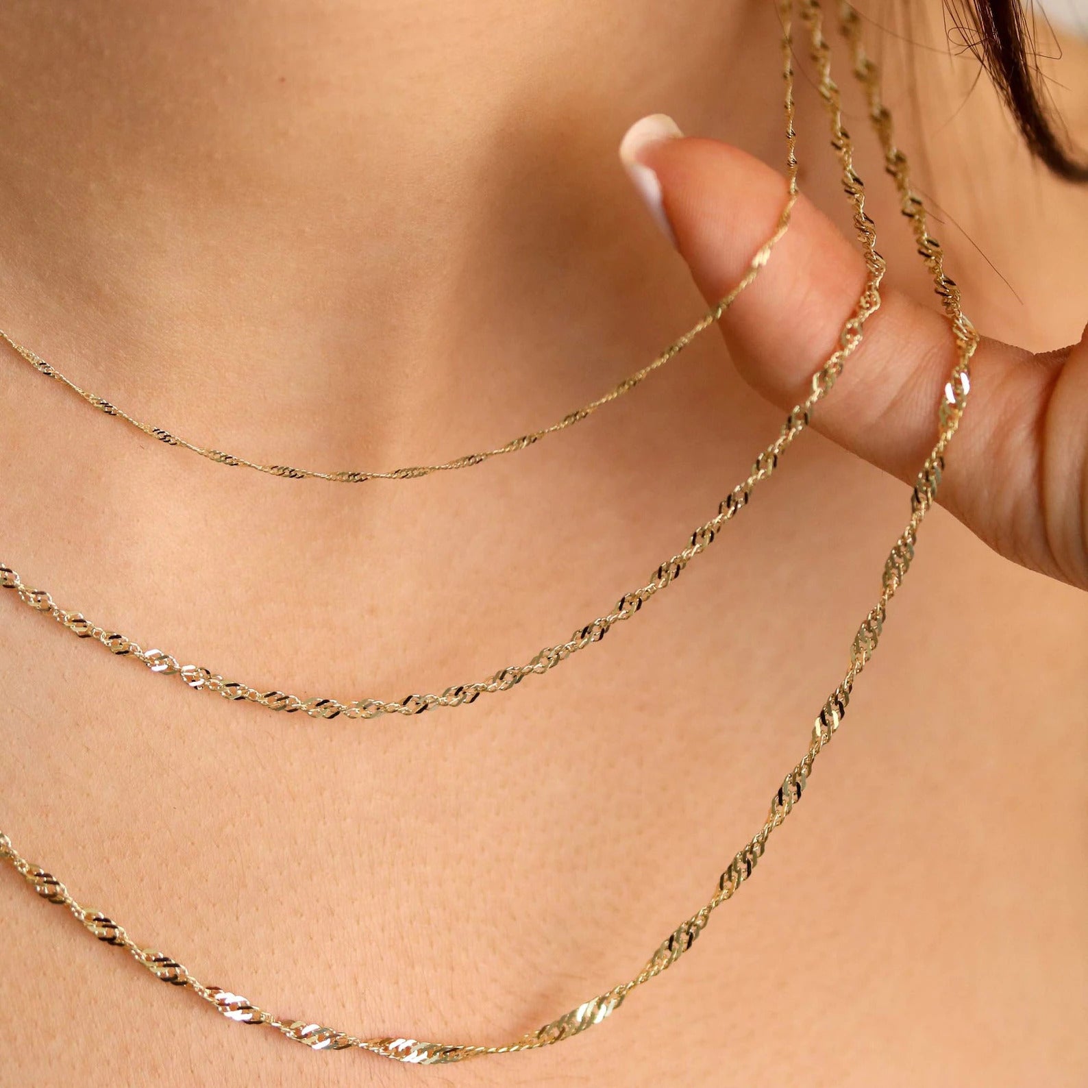 14K Yellow Gold 2mm Singapore NecklaceGold Jewelry,Mens JewelryWomens Jewelry,Fine Jewelry,Fashion Jewelry14K Gold Jewelry,Jewelry GiftsHoliday Gifts,Mothers Day Gifts,Fathers Day Gifts,Gifts for MomGifts for Dad,Gifts for Her,Gifts for Him,Fancy Jewelry