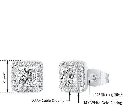 14K Gold Diamond Earring