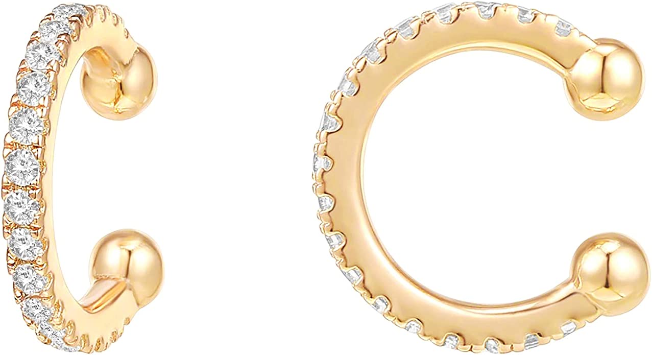 14K Yellow Gold Hoop Earrrings