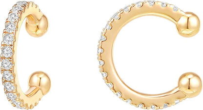 14K Yellow Gold Hoop Earrrings