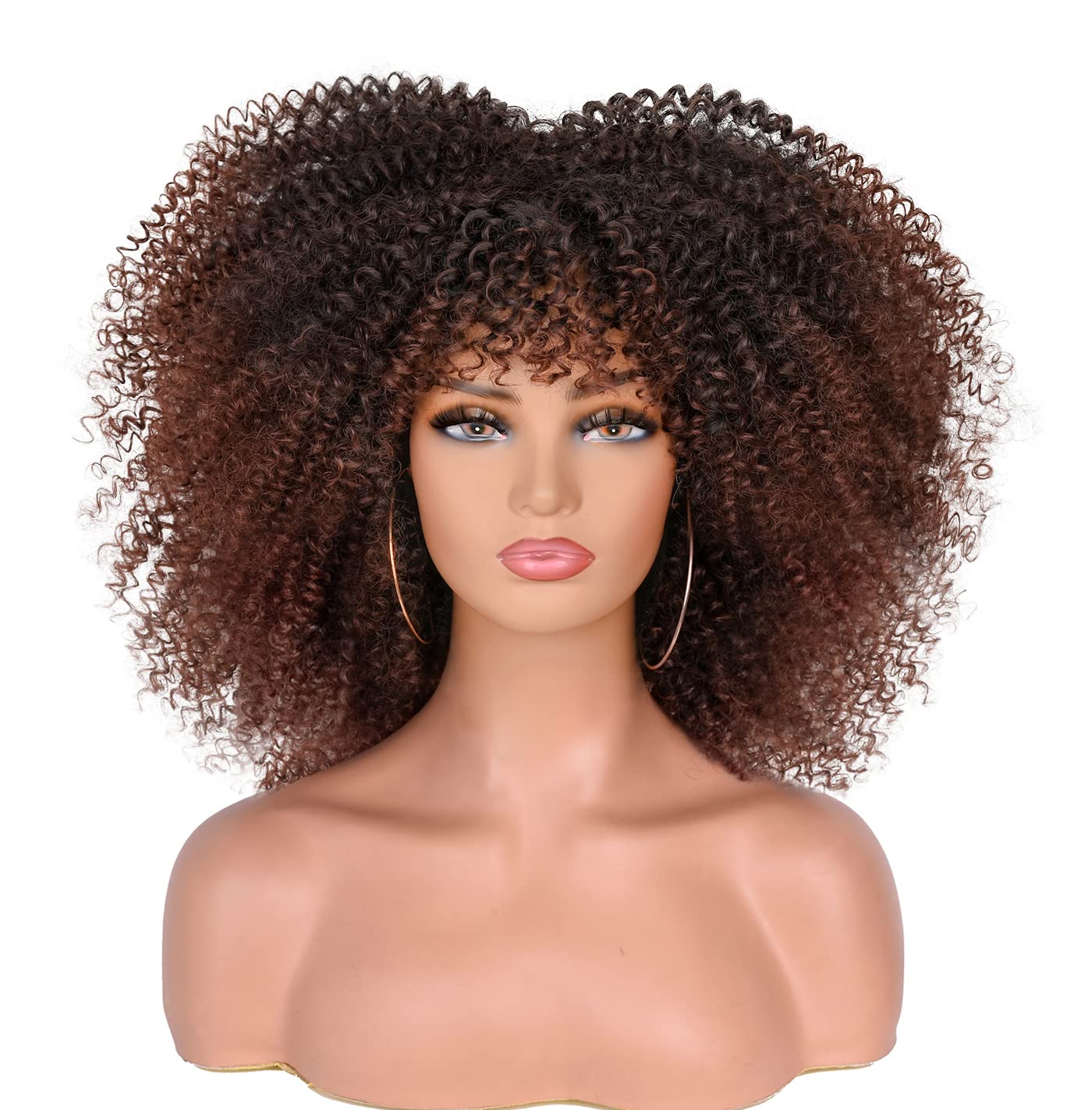 Dark Brown hair wig