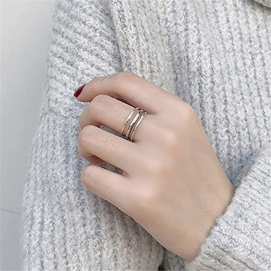 925 Sterling Silver Open Ring for Women