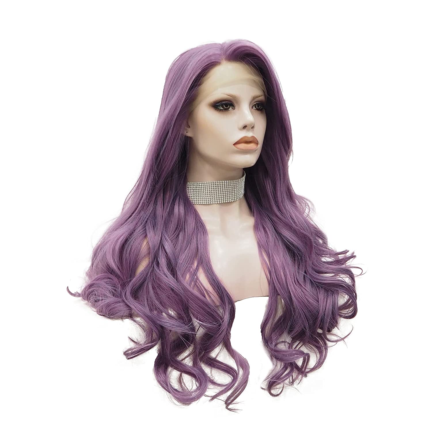 purple hair wig cosplay,purple hair black girl,purple wig black girl,wig hairstyles,lace front wigs,lavender wig black girl,curly lace front wigs hairstyles,lilac hair color,Curly purple hair,dark purple hair,wigs for black women,Synthetic Curly Straight Gradient Purple Wigs/Costume hair/Synthetic Cosplay Wig/Colorful Hair/Long Hair Harajuku Bangs Cosplay Wigs.