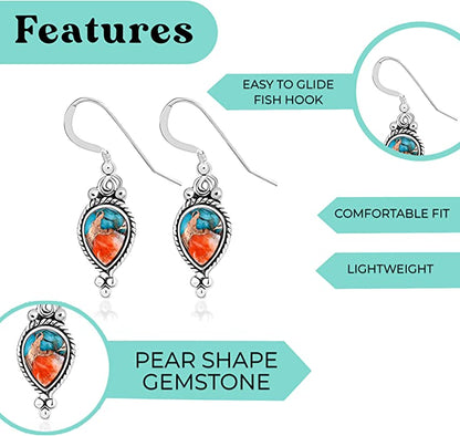 Turquoise Dangle Earrings