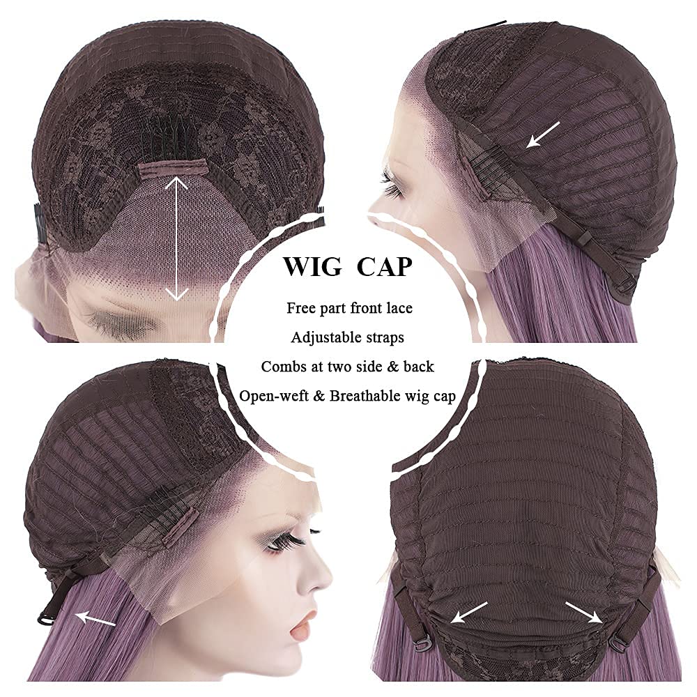 purple hair wig cosplay,purple hair black girl,purple wig black girl,wig hairstyles,lace front wigs,lavender wig black girl,curly lace front wigs hairstyles,lilac hair color,Curly purple hair,dark purple hair,wigs for black women