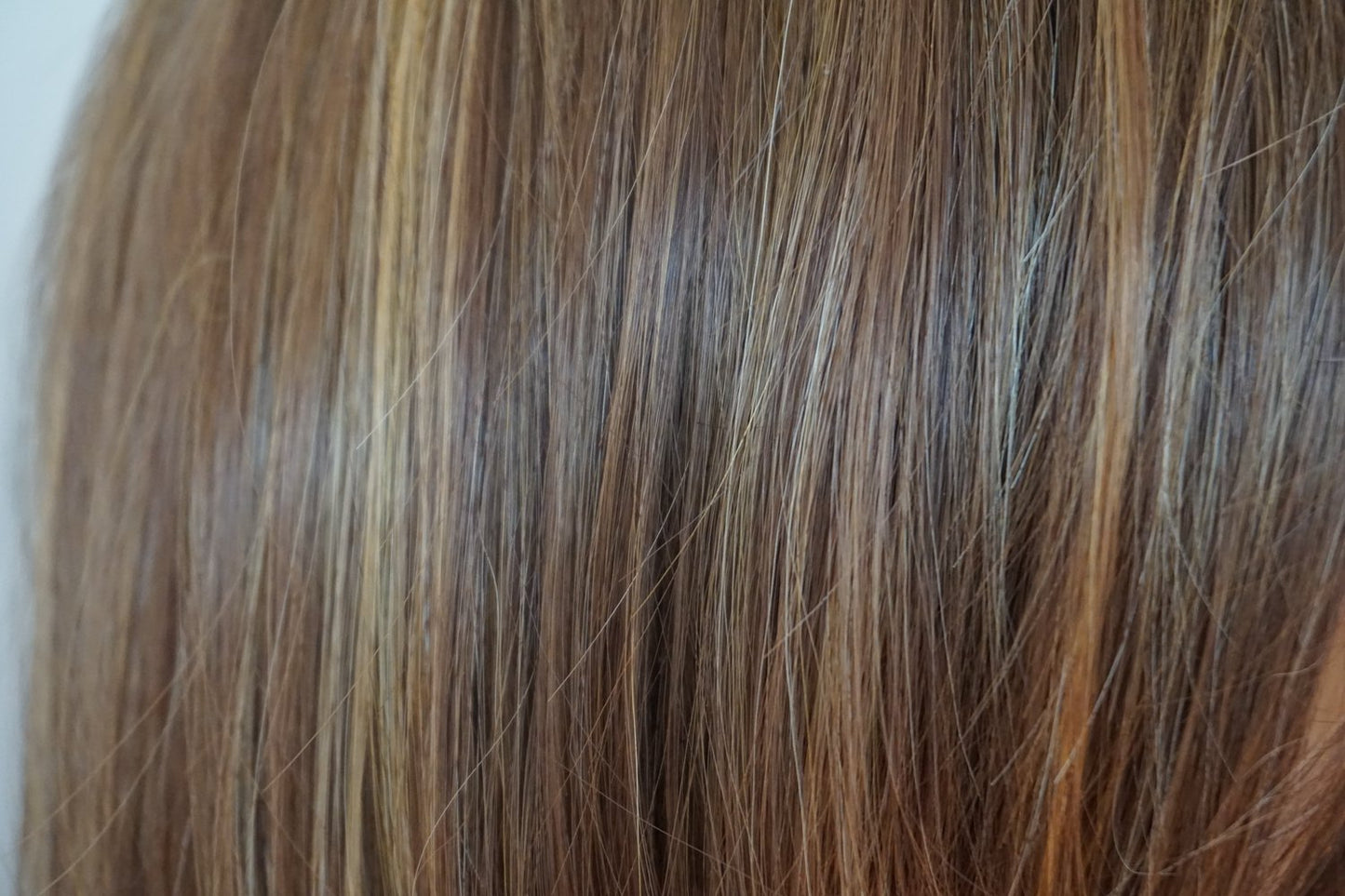Layered Medium Length Ash Blonde Highlight