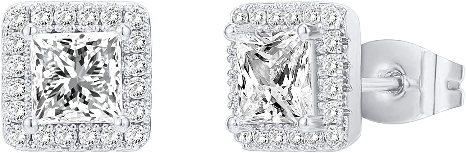 14K Gold Diamond Earring