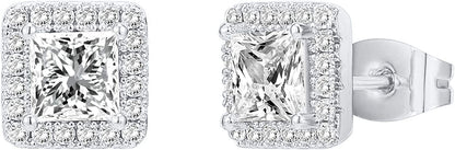 14K Gold Diamond Earring