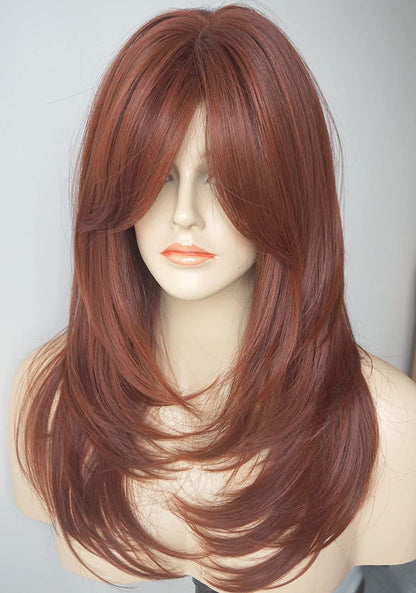 Long Layered Shoulder Length wig