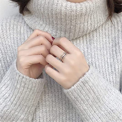 925 Sterling Silver Open Ring for Women