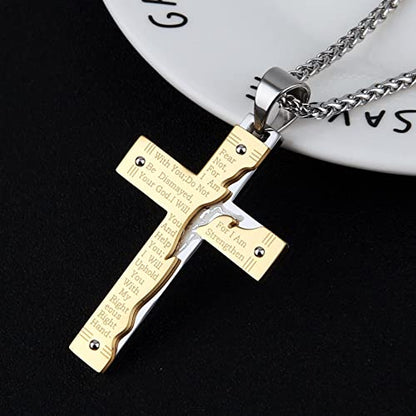 Stainless Steel Spiritual Necklace For Men's