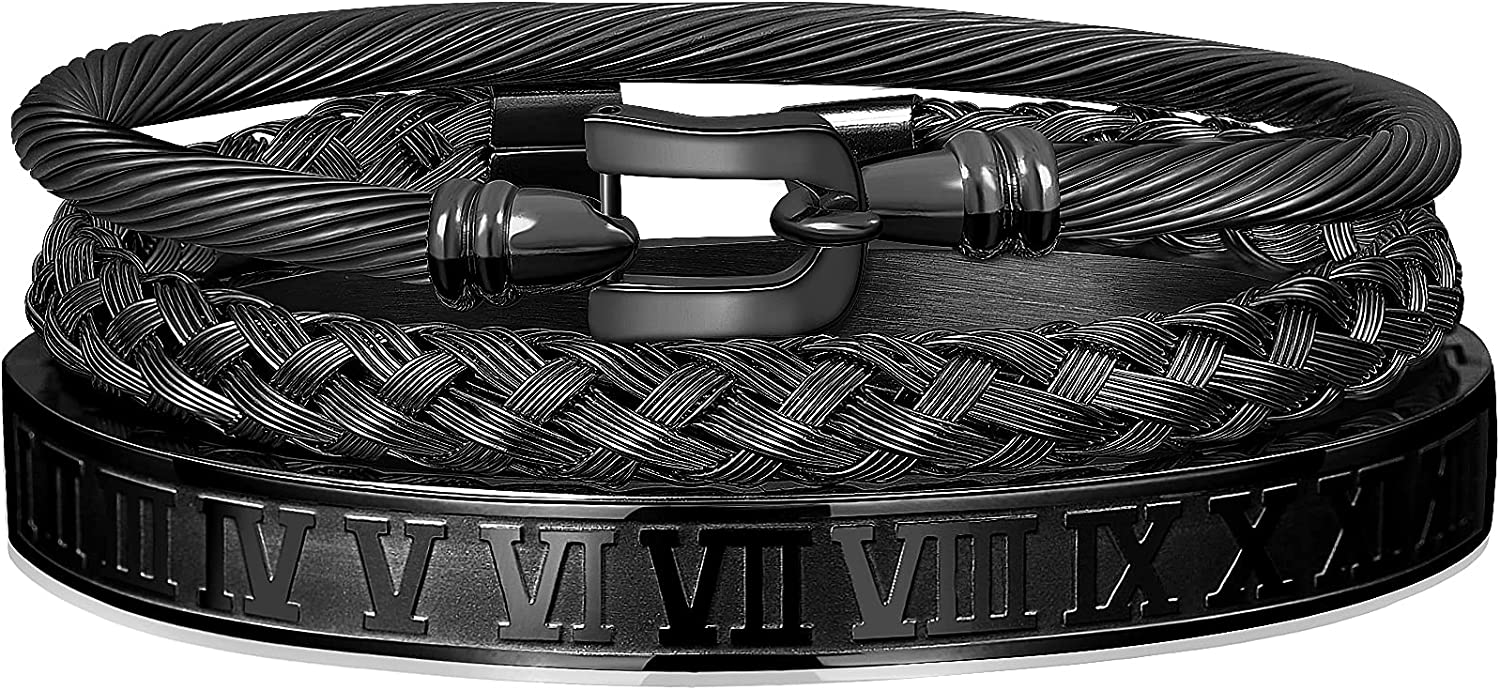  Luxury Jewelry Bracelets Gift
100% Solid stainless steel