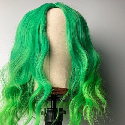 Billie Eilish Green Hair Wigs