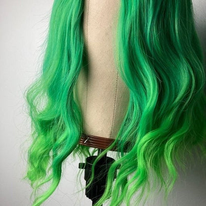 Billie Eilish Green Hair Wigs