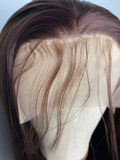Long Brown Lace Front Wigs