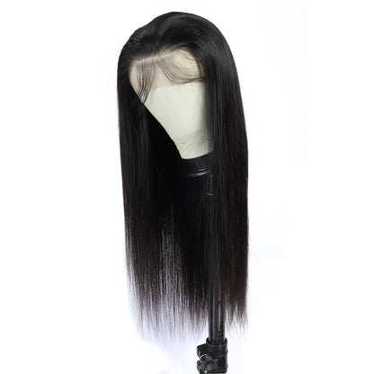 13x6 Bone Straight HD Transparent Lace Front Human Hair Wigs