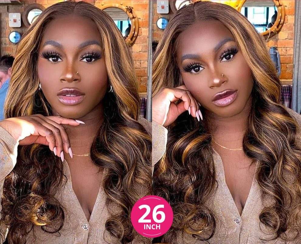 Highlight-Body-Wave-Human-Hair-Bundles-P4-27-Honey-Blonde-Ombre-Bundles-Human-Hair-10A-Brazilian