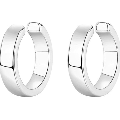 14K White Gold Ear Cuff Earrings-Women's Jewelry