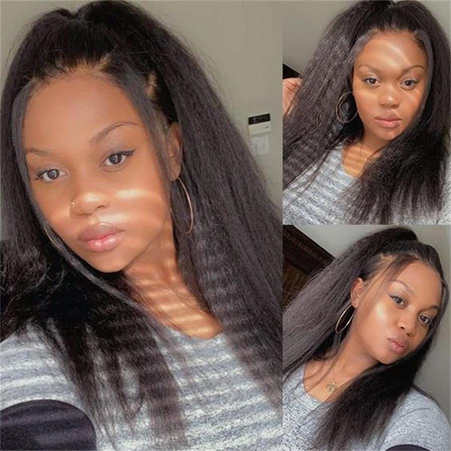 Transparent-Kinky-Straight-Lace-Front-Wig-Yaki-Brazilian-13x6-360-Lace-Frontal-Wigs-Human-Hair-