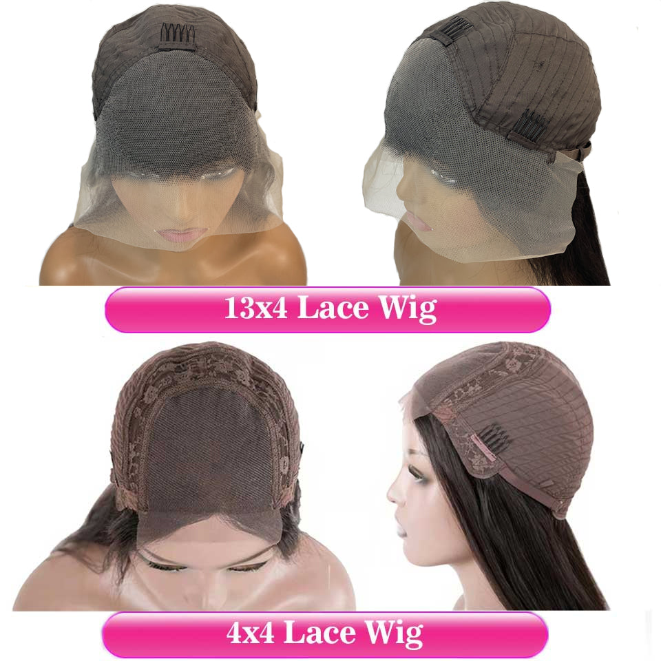30 34 Inch Highlight Ombre Lace Front Wig Curly
